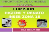 HIGIENE PERSONAL COMISION DE HIGIENE INEB ZONA 18.pptx
