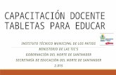 CAPACITACION DOCENTES TABLETS PARA EDUCAR.pptx