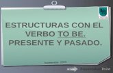 Estructura Del Verbo to Be