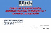 CURSO Planificacion Estrategica Control Gestion Introduccion