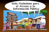 Guía Ciudadana Para El Acceso a La Información Pública