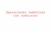 LISTO RADICACION de NATURALES Operacionesnumricasconradicales-110218113433-Phpapp02