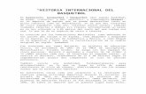 Historia Del Baloncesto Nacional (Guatemala) e Internacional y Reglas Basicas