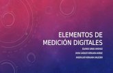 Elementos de Medición Digitales (1)