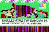 Acuerdo Gobernabilidad Apurímac 2015-2018