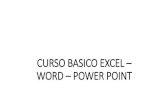 Curso Basico Excel – Word – Power Point