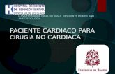Cirugia No Cardiaca en Paciente Cardiaco