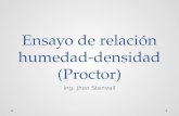 Ensayo de Relación Humedad-Densidad PROCTOR
