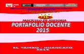 Fasiculo Portafolio Docente 2015