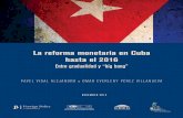 Monetary Reform Cuba 2016 Alejandro Villanueva