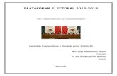 Maestro Ponce Plataforma Electoral 2015