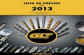Catalogo de herramientas de corte GLT-2013