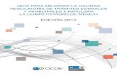 OCDE (2012) Guia Mejora Tramites Estatales y Municipales
