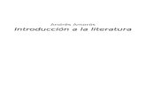 Amorós, Andrés - Introducción a La Literatura