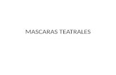 MASCARAS TEATRALES