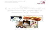 elaboracion y presentacion de productos de pasteleria