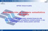 spss introduccion Analisis Estadistico Datos