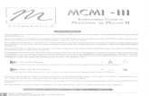 Cuestionario MCMI III