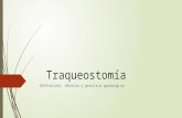 traqueostomia tecnica
