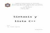 Informe de Sintaxis