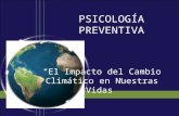 Efectos Psicológicos del Cambio Climático en el Perú