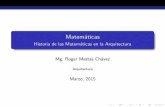 Historia de La Matemática en La Arquitectuta Arquitectura REMCh