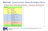BAÑOS Manual Construccion Baño Ecologico Seco