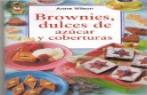 Brownies, Dulces de Azúcar y Coberturas - Anne Wilson