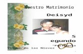 Celebracion de Matrimonio de Segundo y Deisyd