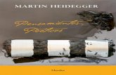 M. HEIDEGGER. Pensamientos poéticos
