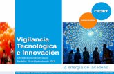 Ruben Dario Cruz - La Vigilancia Tecnologica y La Innovación Para El Desarrollo Empresarial