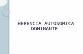 Herencia Autosomica Dominante