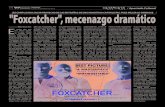 "Foxcatcher", mecenazgo dramático (Oja x Oja 2015-03-16)