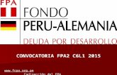 Presentacion Convocatoria C6L1 2015 FCPA