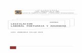 Addenda de Legislacion Laboral Portuaria y Aduanera de Jeancarlo Villar