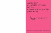Aspectos cuantitativos de la reforma agraria (1969-1979)