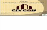 Brochure CIVCON Proyectos y Construcciones SAC