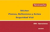 Plantilla Presentación Sticker SV