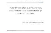 Testing y Calidad de Software