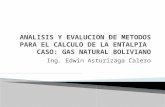 Analisis y Evalucion de Metodos Para El Calculo de La Entalpia Congreso Petrolera 2-14