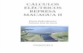 Calculos Eléctricos Represa Macagua II Venezuela