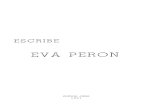 Escribe Eva Peron