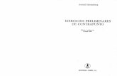 Schoenberg - Ejercicios Preliminares de Contrapunto