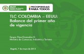 Foro Semana Ministro - Primer Año Tlc Col-eeuu