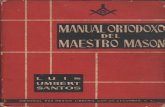 Manual Ortodoxo Del Maestro Mason