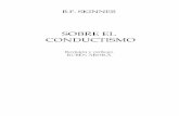 B.F. Skinner - Sobre El Conductismo