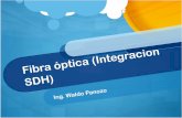Fibra Optica Integracion SDH