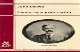 Dewey John. Democracia y Educación.