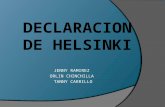 Declaracion de Helsinki