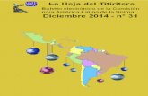 La Hoja Del Titiritero-Diciembre 2014
